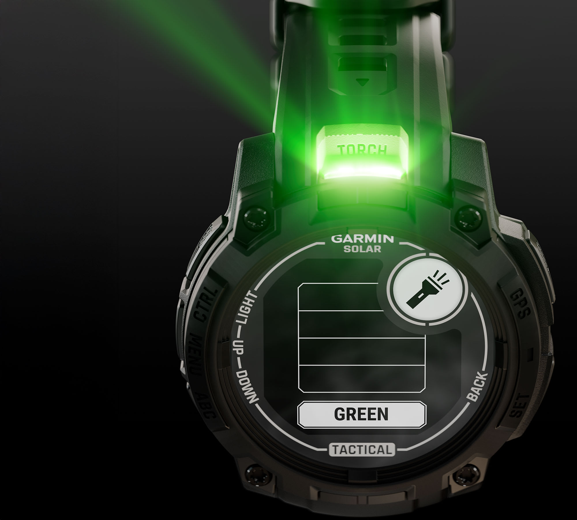 Instinct 3 – 45 mm, Solar, Tactical Edition